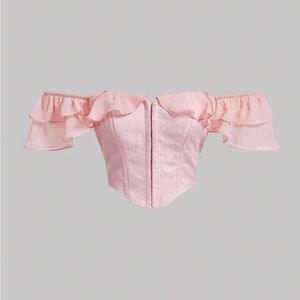 Corset of the shoulder top